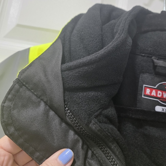 Radwear Radians SJ210B Three-in-One Deluxe High Visibility Bomber Jacket Size XL - Picture 7 of 17